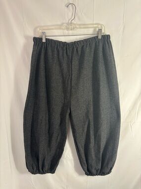 Vintage Style Gray Herringbone Knickers Renaissance Pirate Size XL